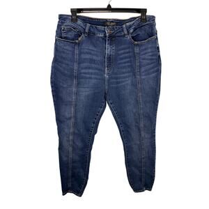 Judy Blue Skinny Fit Jeans Plus Size 22W Stretch Medium Wash